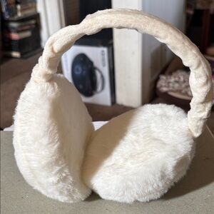 Fluffy Cream Ear Muffs